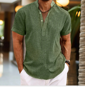 Modern Classic Polo Shirt for Men - Casual Style — styling detail
