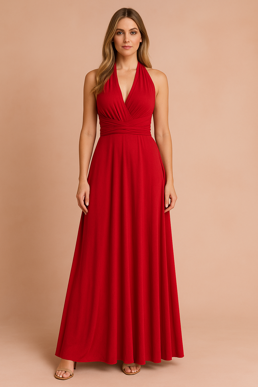 Multiway Convertible Infinity Wrap Dress for Bridesmaids and Events
