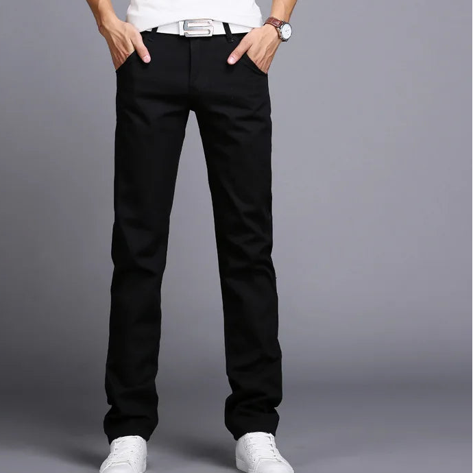 Slim Fit Chino Pants – Casual Cotton Trousers for Effortless Style — fit overview