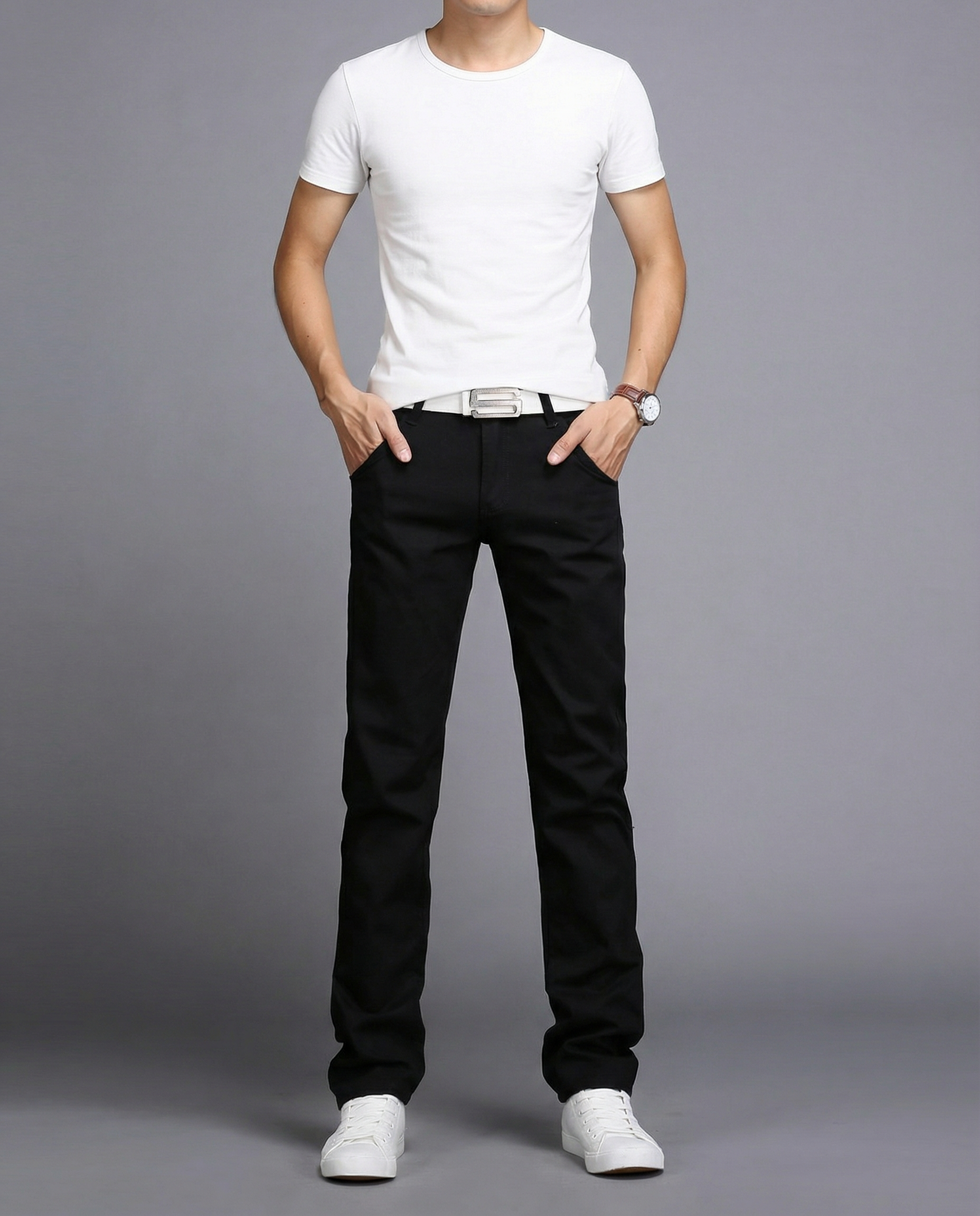 Slim Fit Chino Pants – Casual Cotton Trousers for Effortless Style