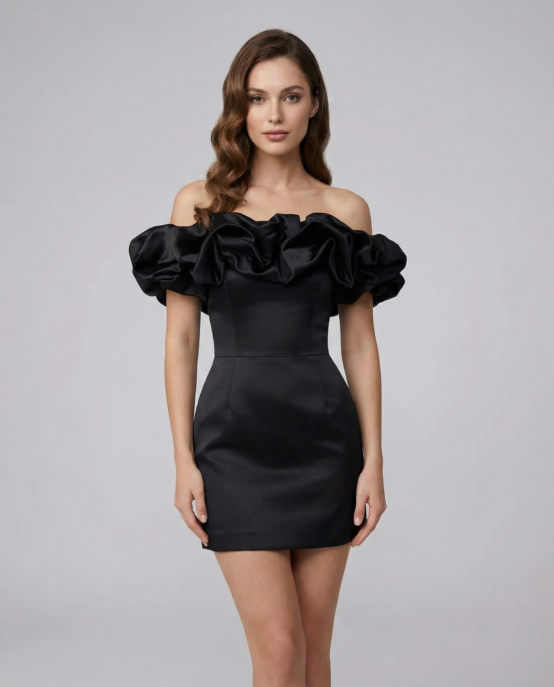 Strapless Dress – Unique Wood Ear Design for Formal and Casual Occasions