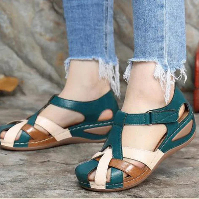 Summer Breeze Sandals for Women – Lightweight Comfortable Footwear for Beach Outings — back view