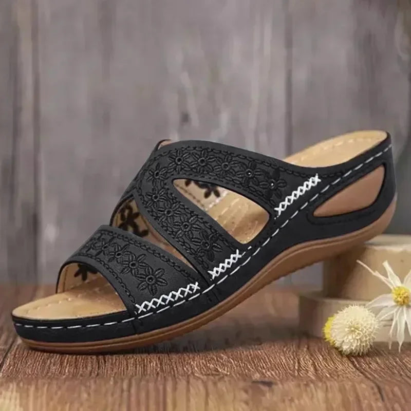Summer Wedge Sandals – Comfortable Open Toe Design For All-Day Wear