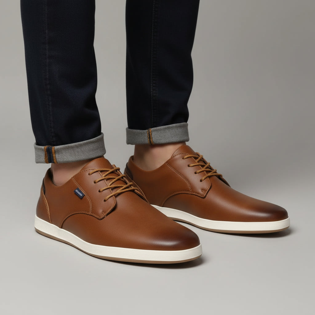 Urban Leather Trainers – Stylish Comfort for Everyday Use