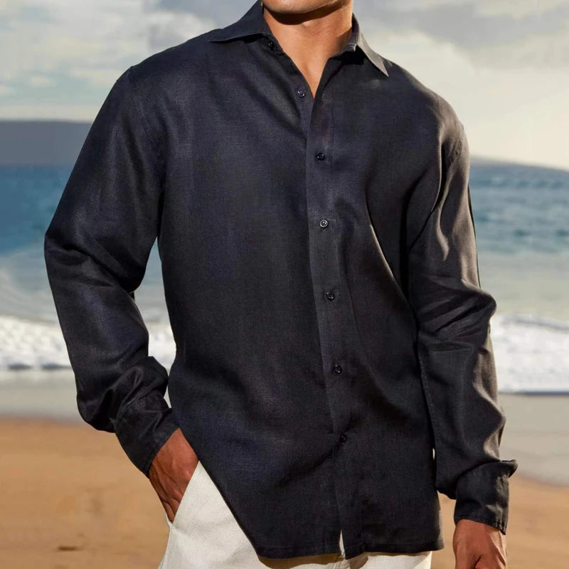 Urban Shirt – Casual Long-Sleeve Design for Effortless Style — alternative angle