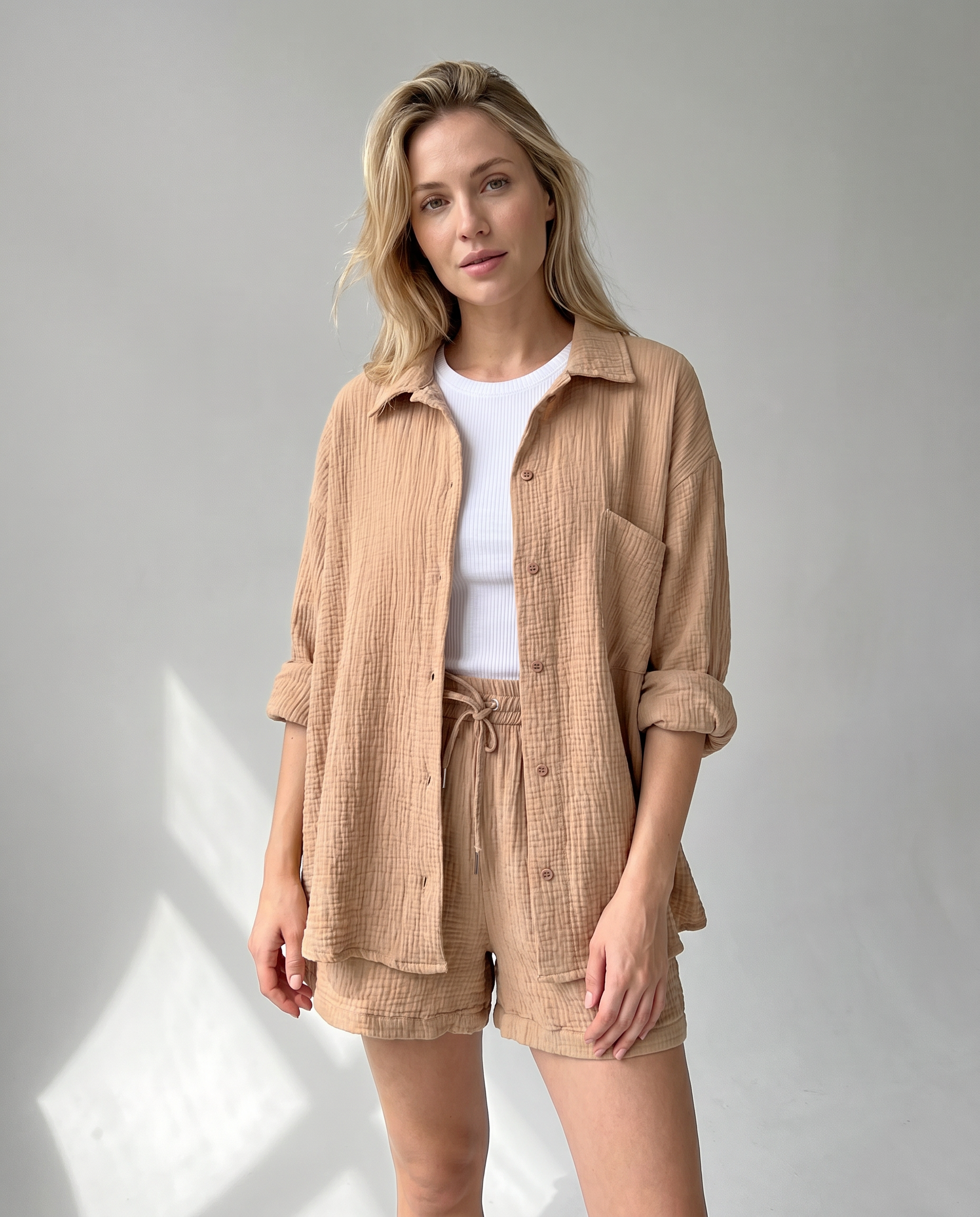 Women's Chic Casual Summer Two-Piece Lounge Set