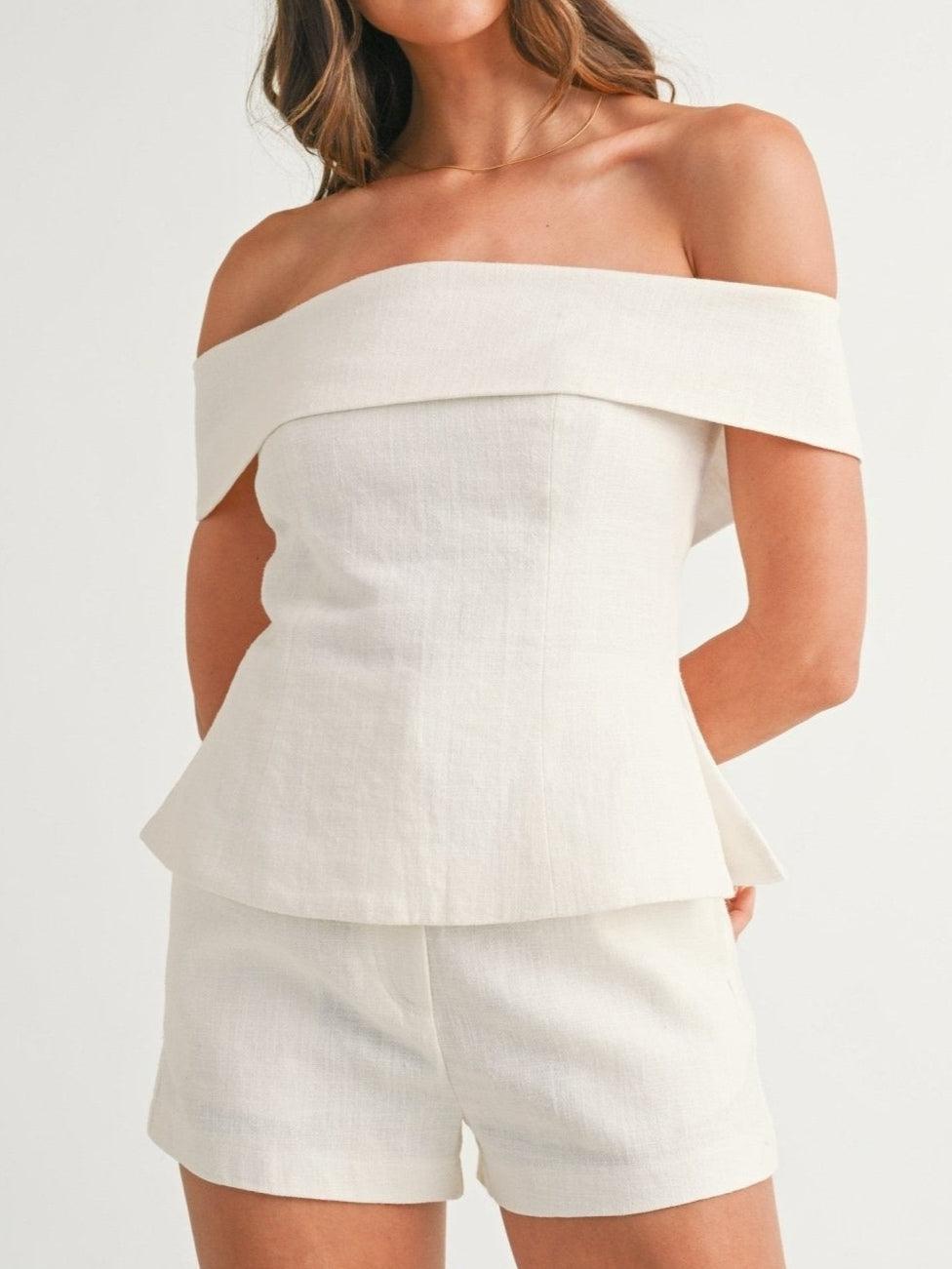 Women's Elegant Tailored Two-Piece Suit Set