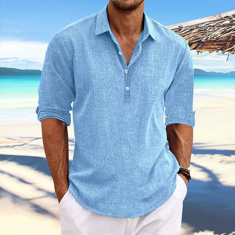 Youth Casual Shirt – Breathable Loose Fit for Everyday Comfort — detail view