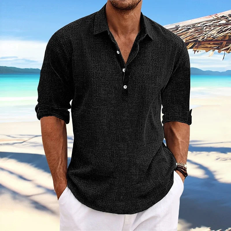 Youth Casual Shirt – Breathable Loose Fit for Everyday Comfort — side view